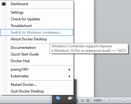 Docker2 Setup Docker Desktop In Windows